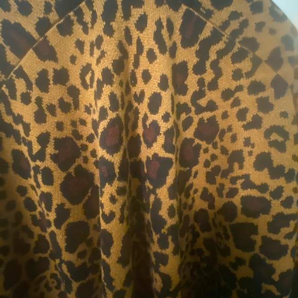 Patricia nash Knit Shawl leopard poncho fall - Picture 6 of 11